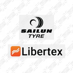 Sailun Tyre + Libertex Sponsors (Official Valencia CF 2019/20 Home Sleeve and Back Sponsor)